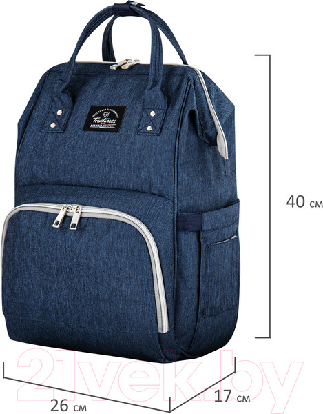 Изображение товара Рюкзак Brauberg Mommy / 270820 (синий)