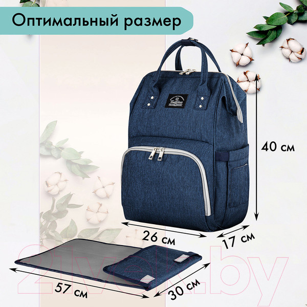 Изображение товара Рюкзак Brauberg Mommy / 270820 (синий)
