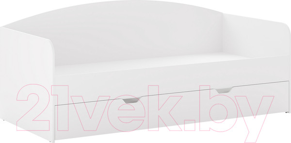 Изображение товара Односпальная кровать Сонум Martin 90x200 (белый)