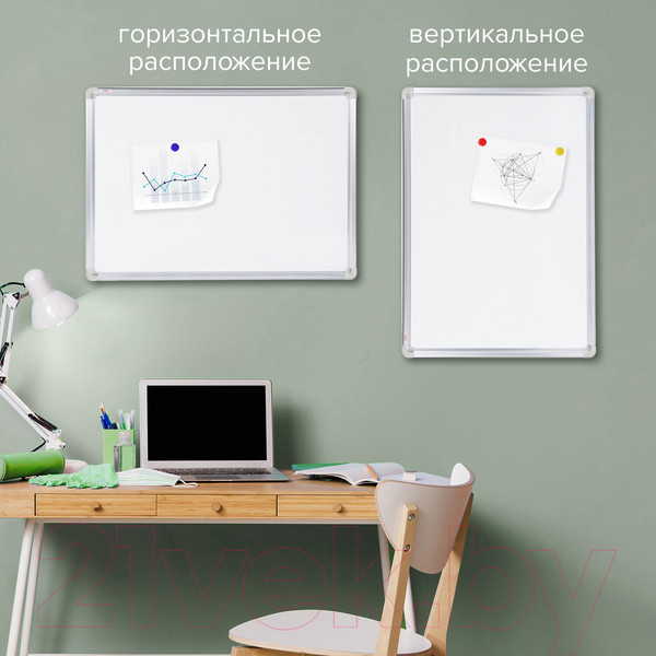 Изображение товара Магнитно-маркерная доска Staff 235461 (45x60см)