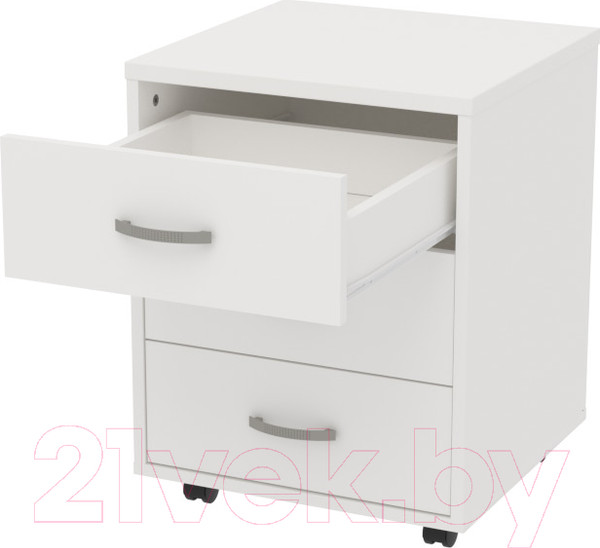 Изображение товара Тумба Seven Dreams Выкатная 3 ящика SD-250 (белый)