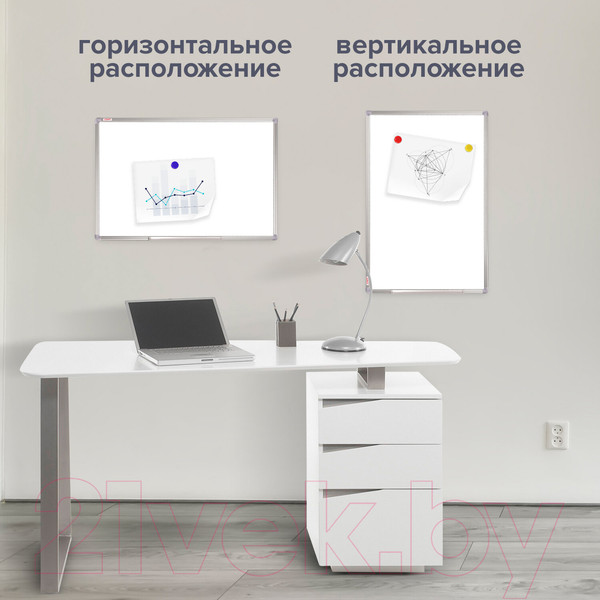 Изображение товара Магнитно-маркерная доска Staff 235462 (60x90см)
