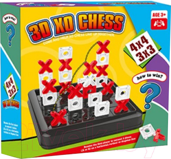 Изображение товара Настольная игра ZLW Крестики нолики / 2294248-012