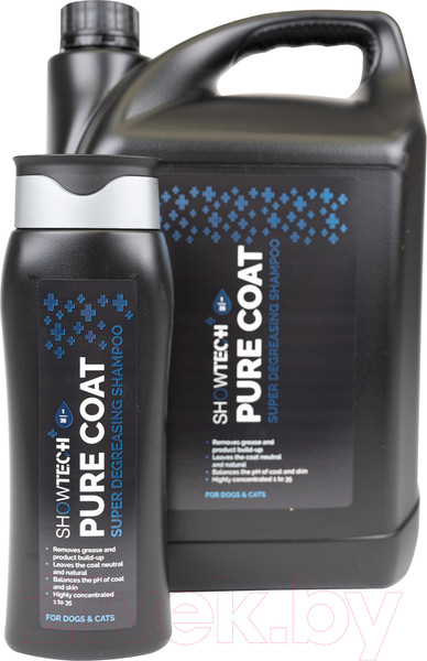 Изображение товара Шампунь для животных Show Tech Pure Coat для обезжиривания / 41STP025 (5л)