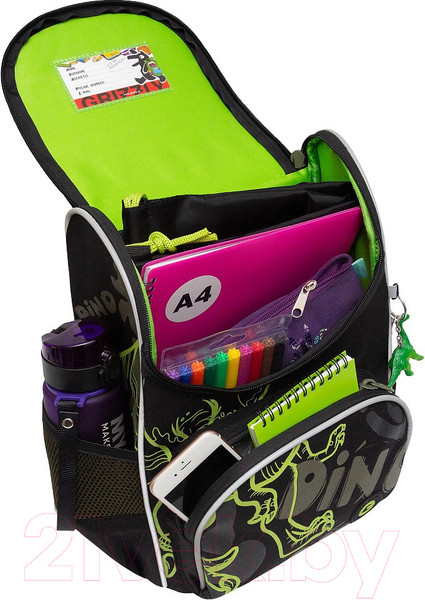 Изображение товара Школьный рюкзак Grizzly Dinosaur / Ram-385-8