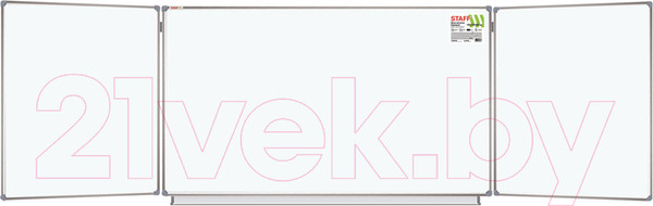 Изображение товара Магнитно-маркерная доска Staff 238010 (100х150/300см, белый)