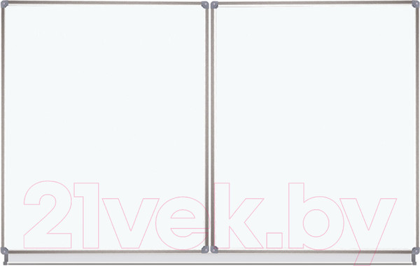 Изображение товара Магнитно-маркерная доска Staff 238010 (100х150/300см, белый)