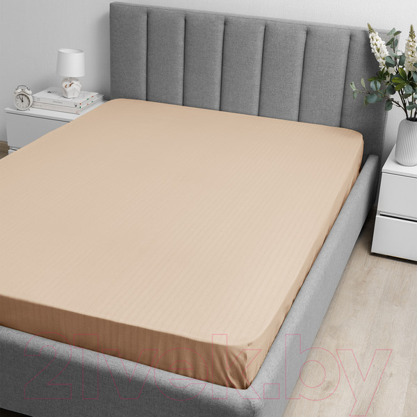 Изображение товара Простыня Волшебная ночь Волшебная ночь Coofee Cream ВН 220/240 8709/11