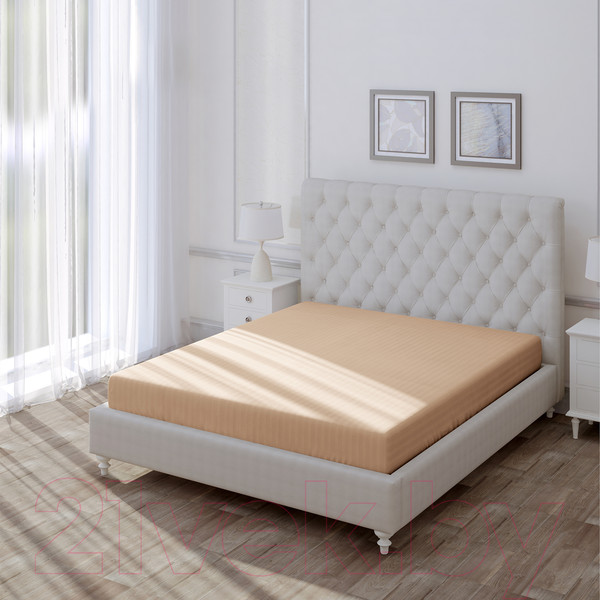 Изображение товара Простыня Волшебная ночь Волшебная ночь Coofee Cream ВН 220/240 8709/11