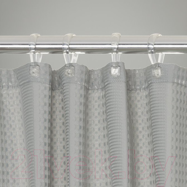 Изображение товара Шторка-занавеска для ванны Sealskin TXT Relative 233701312 (180x200, серый)