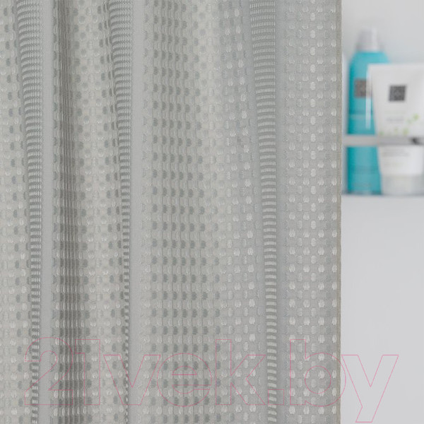 Изображение товара Шторка-занавеска для ванны Sealskin TXT Relative 233701312 (180x200, серый)