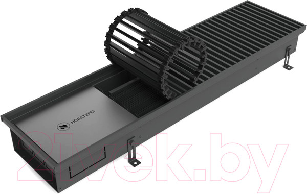 Изображение товара Конвектор внутрипольный Новатерм НТ-В-11/20/440 (черный)