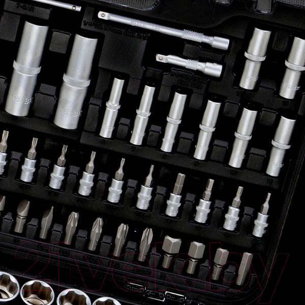 Изображение товара Универсальный набор инструментов BERGER 1/2" -1/4" / BG108-1214 (108 предметов)