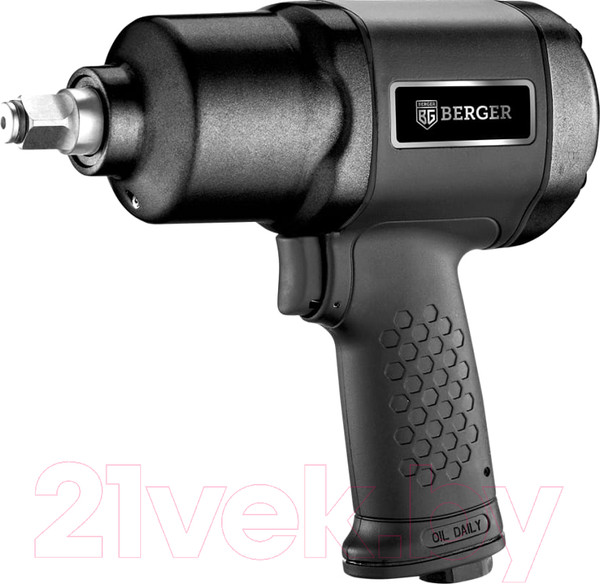 Изображение товара Пневмогайковерт BERGER Квазар 1/2" 885Нм / BG1437