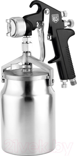 Изображение товара Пневматический краскопульт BERGER Блау HP 1.4 мм / BG1361 (нижний бачок)