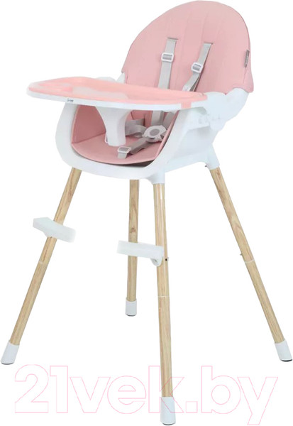 Изображение товара Стульчик для кормления MOWbaby Crispy / RH150 (розовый)