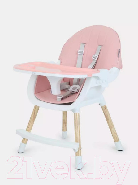 Изображение товара Стульчик для кормления MOWbaby Crispy / RH150 (розовый)
