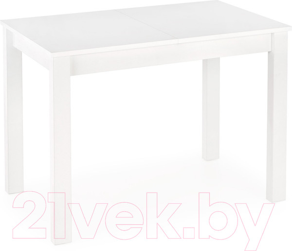 Изображение товара Обеденный стол Halmar Gino 100-138x60x75 (белый/белый)