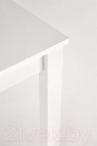 Изображение товара Обеденный стол Halmar Gino 100-138x60x75 (белый/белый)