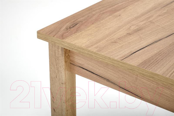 Изображение товара Обеденный стол Halmar Gino 100-135x60x75 (дуб крафт/дуб крафт)