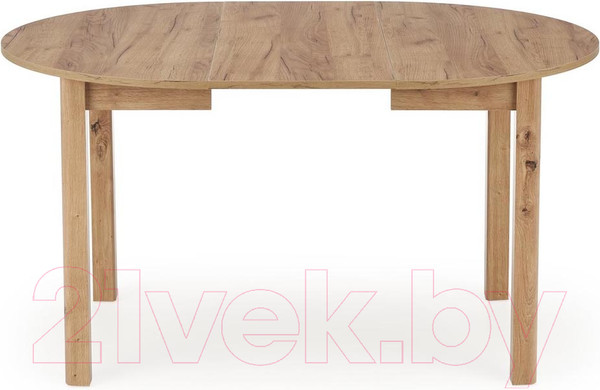 Изображение товара Обеденный стол Halmar Ringo 102-142x102x76 (дуб крафт/дуб крафт)