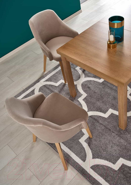 Изображение товара Обеденный стол Halmar Tiago 2 140-220x80x76 (дуб крафт/дуб крафт)