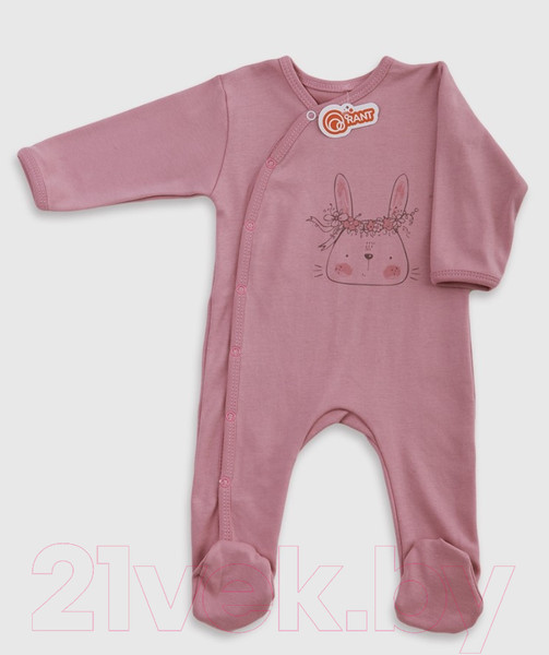 Изображение товара Набор комбинезонов для малышей Rant Big Dream (2шт, Cloud Pink, р.74)
