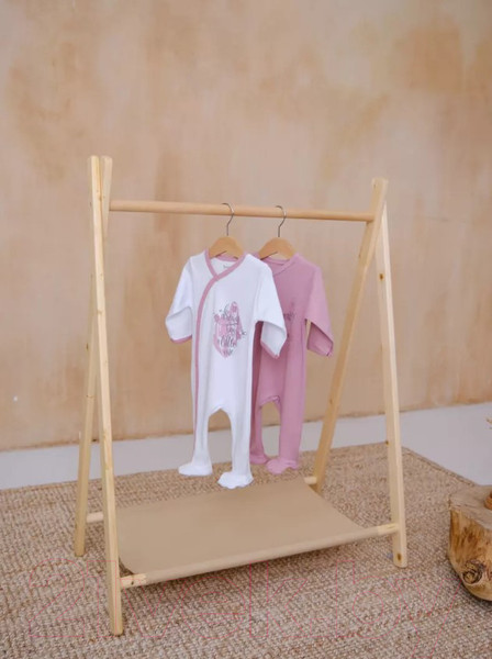 Изображение товара Набор комбинезонов для малышей Rant Big Dream (2шт, Cloud Pink, р.74)