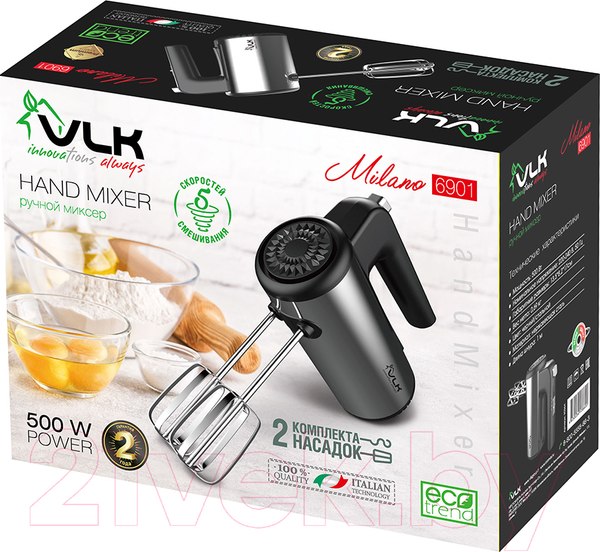 Изображение товара Миксер ручной VLK Milano-6901 (черный)