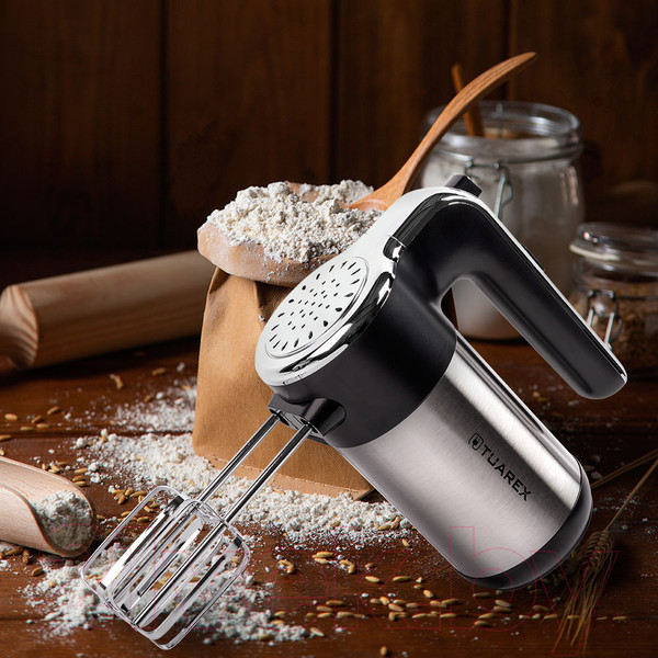 Изображение товара Миксер ручной Tuarex TK-4001 (черный/стальной)