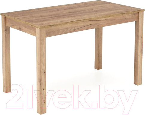 Изображение товара Обеденный стол Halmar Ksawery 120x68x76 (дуб крафт)