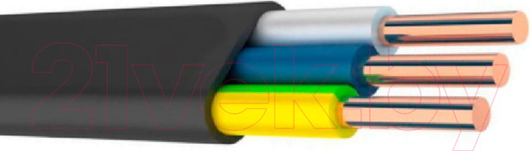 Изображение товара Кабель силовой Кабельмаш ВВГ-Пнг(А) 3x1.5 (N, PE)-0.66 (20м)