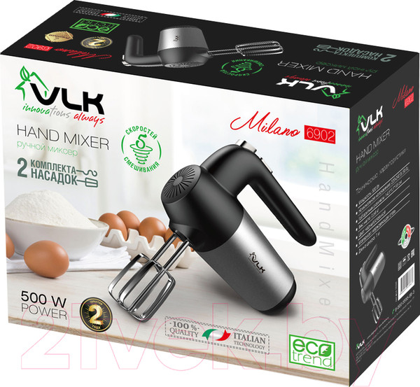 Изображение товара Миксер ручной VLK Milano-6902 (черный)