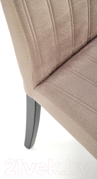 Изображение товара Стул Halmar Diego 2 (черный/Monolith 09 бежевый)