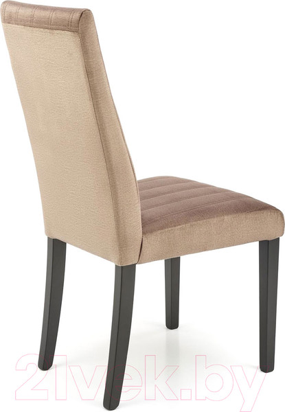 Изображение товара Стул Halmar Diego 2 (черный/Monolith 09 бежевый)