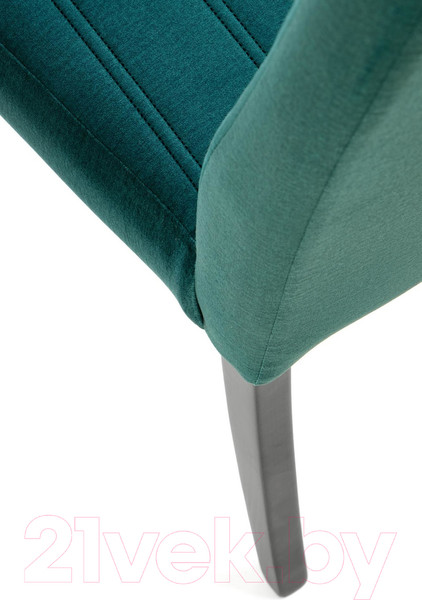 Изображение товара Стул Halmar Diego 2 (черный/Monolith 37 темно-зеленый)