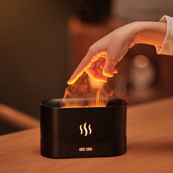 Изображение товара Ультразвуковой увлажнитель воздуха No Brand Flame / 21014.02 (черный)