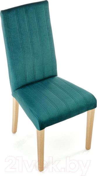 Изображение товара Стул Halmar Diego 3 (дуб медовый/Monolith 37 темно-зеленый)