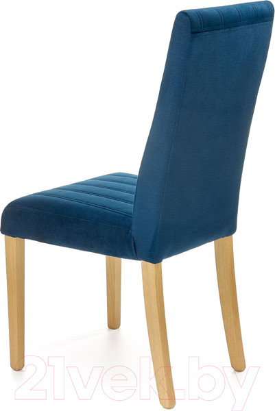 Изображение товара Стул Halmar Diego 3 (дуб медовый/Monolith 77 темно-синий)