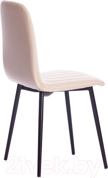 Изображение товара Стул Tetchair ARC ткань/металл (бежевый/черный)