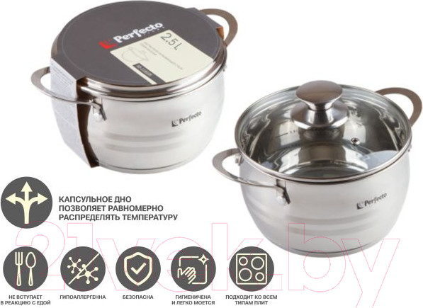 Изображение товара Кастрюля Perfecto Linea Arcelia 50-118135