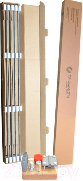 Изображение товара Комплект заземления Terrazn 21601 TDZ Ф16 с заострением (6м)