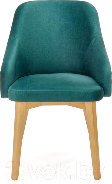 Изображение товара Стул Halmar Toledo 2 (дуб медовый/Monolith 37 темно-зеленый)