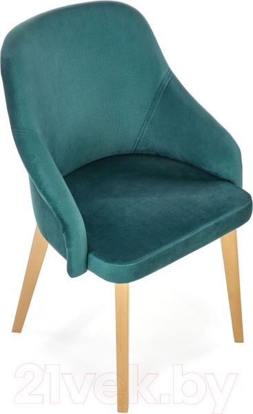 Изображение товара Стул Halmar Toledo 2 (дуб медовый/Monolith 37 темно-зеленый)