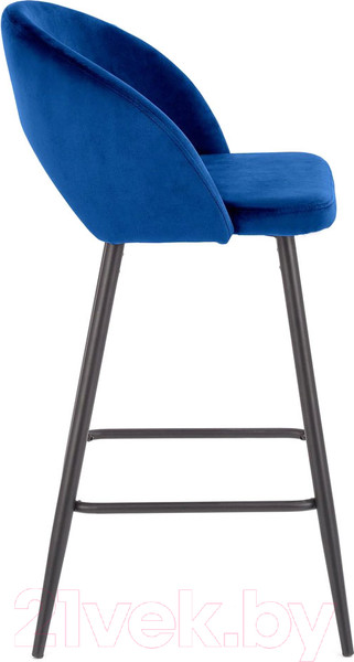 Изображение товара Стул барный Halmar Vermont H96 (темно-синий/черный)