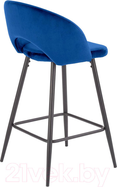 Изображение товара Стул барный Halmar Vermont H96 (темно-синий/черный)