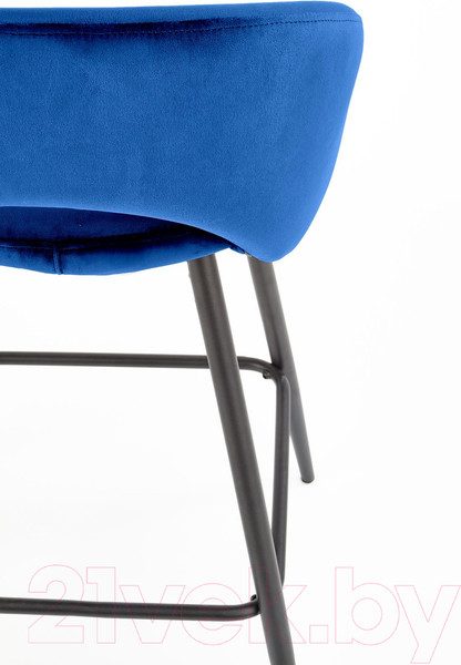Изображение товара Стул барный Halmar Vermont H96 (темно-синий/черный)