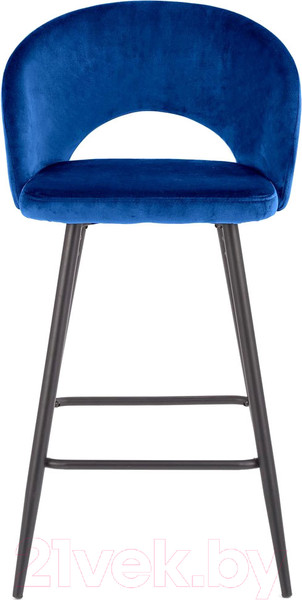 Изображение товара Стул барный Halmar Vermont H96 (темно-синий/черный)