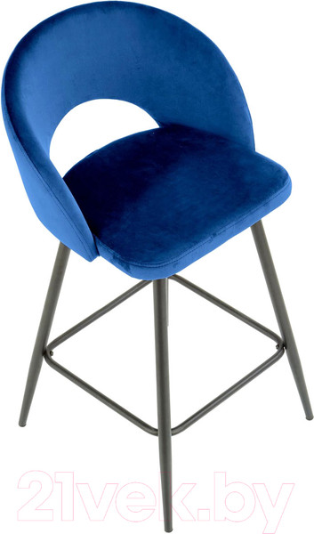 Изображение товара Стул барный Halmar Vermont H96 (темно-синий/черный)