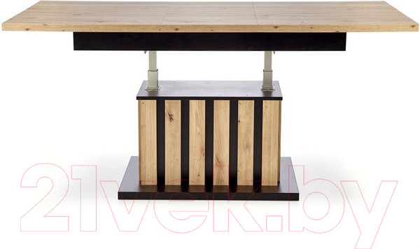 Изображение товара Журнальный столик Halmar Baretti (дуб артизан/черный)